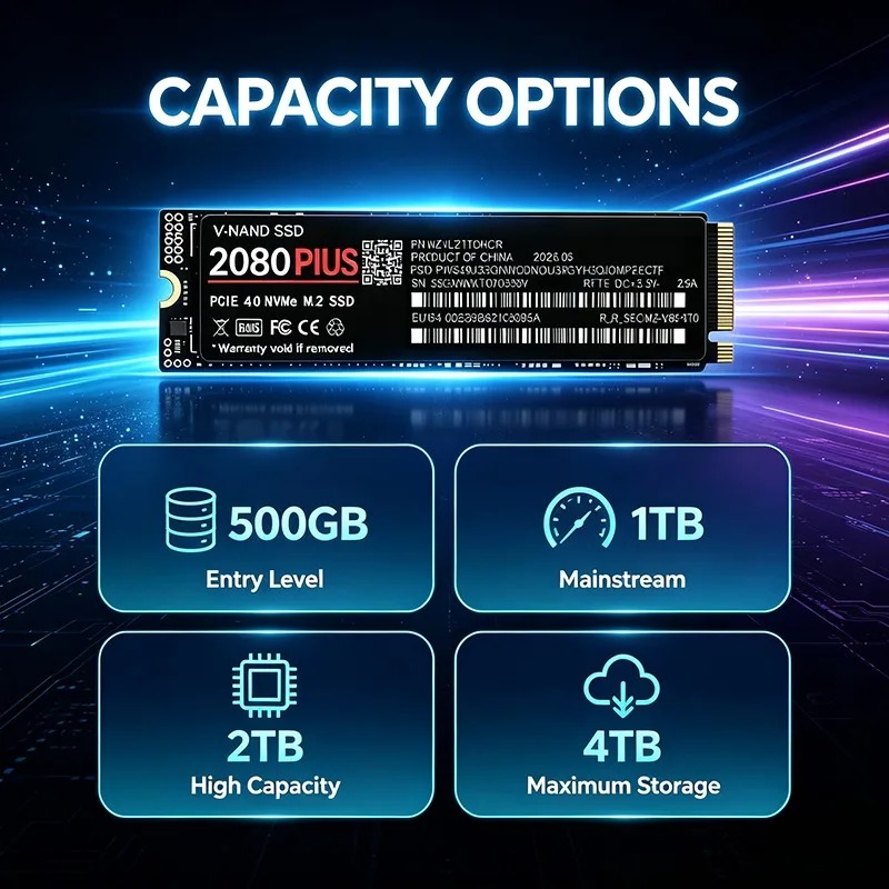 NEW 2080 PLUS NVMe M.2 2280 SS - M.2 Nvme 4Tb Pcie 4.0 Ssd recension och pris