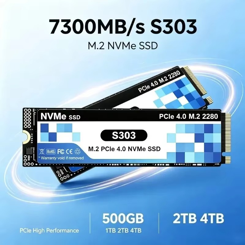 S303 M.2 NVMe Internal 500GB/1 - M.2 Nvme 4Tb Pcie 4.0 Ssd recension och pris